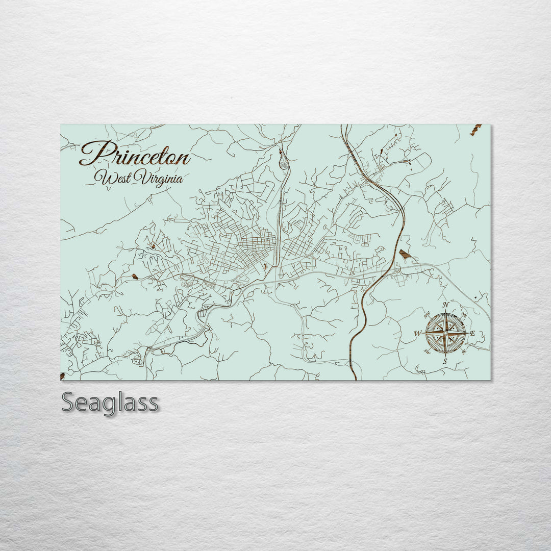 Princeton, West Virginia Street Map