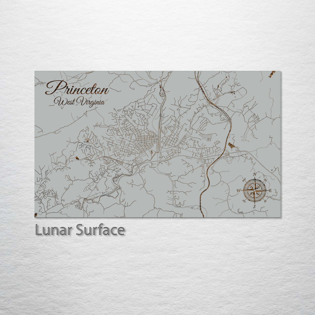 Princeton, West Virginia Street Map