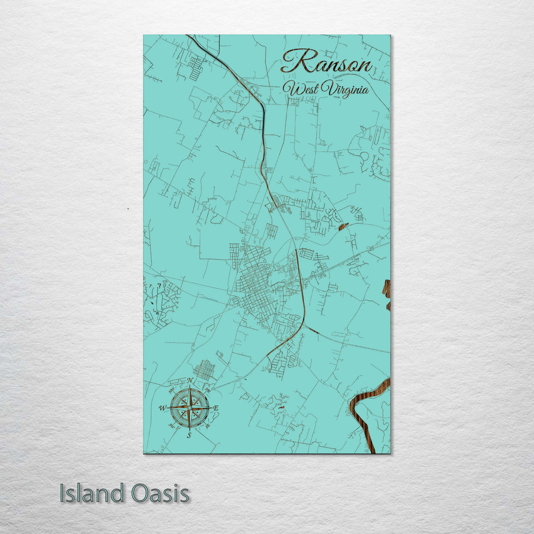 Ranson Corporation, West Virginia Street Map