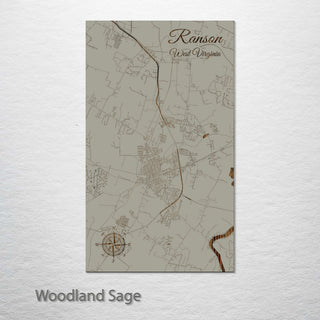 Ranson Corporation, West Virginia Street Map