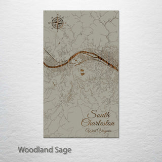 South Charleston, West Virginia Street Map