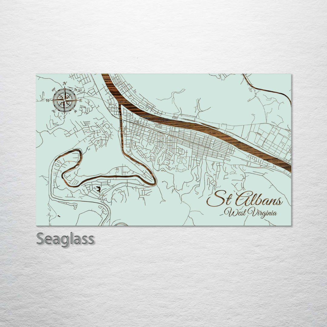 St. Albans, West Virginia Street Map