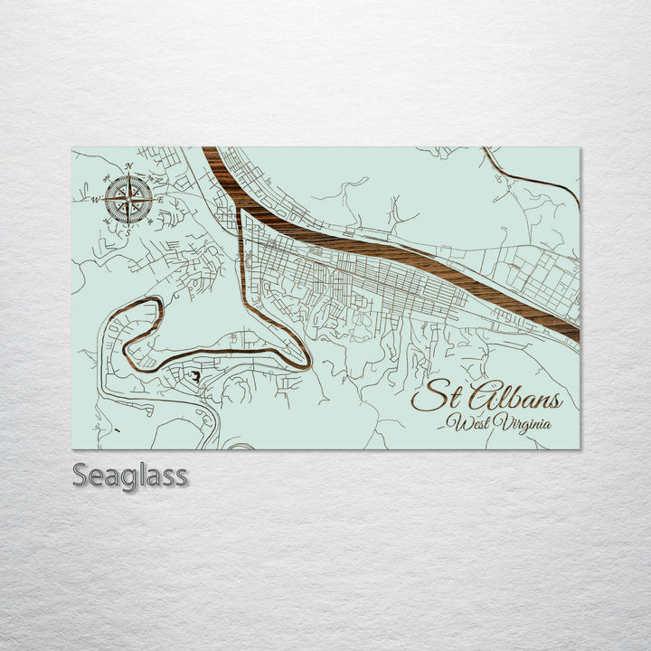 St. Albans, West Virginia Street Map