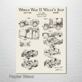 WW2 Willy’s Jeep - Fire & Pine
