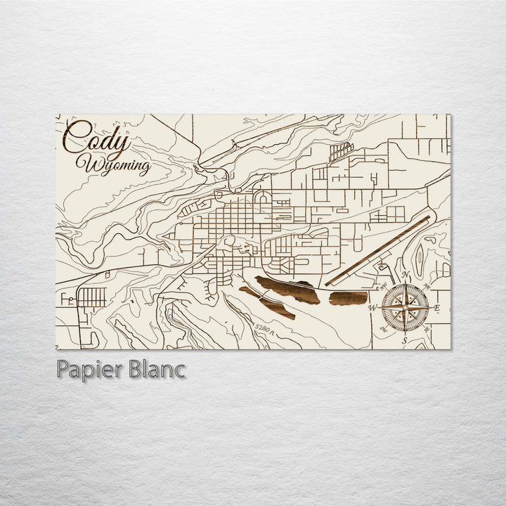 Cody, Wyoming Street Map