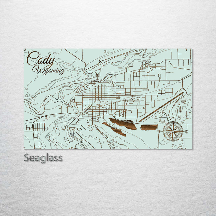 Cody, Wyoming Street Map