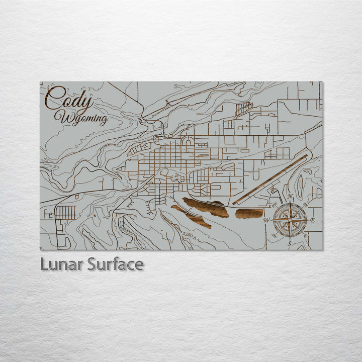 Cody, Wyoming Street Map