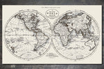 World Map 1795 - Fire & Pine