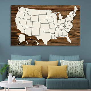 Blank United States Map