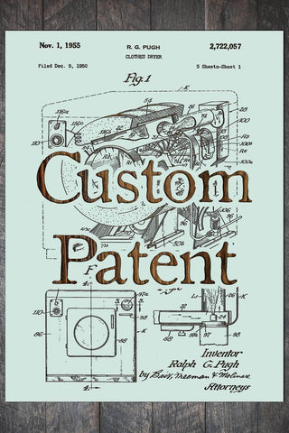Custom Patent - Fire & Pine