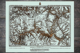 Parts of Northern and North Western Arizona and Southern Utah 1873 - Fire & Pine