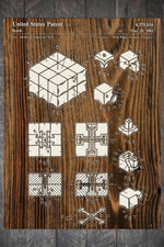 Rubik's Cube (inverted) - Fire & Pine