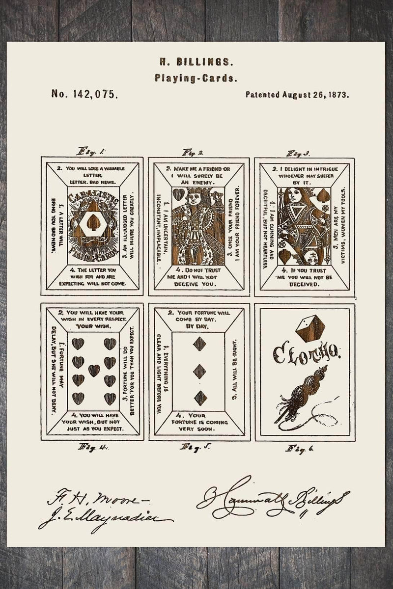 Playing Cards 1873 - Fire & Pine